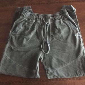 Joggers size small carbon
